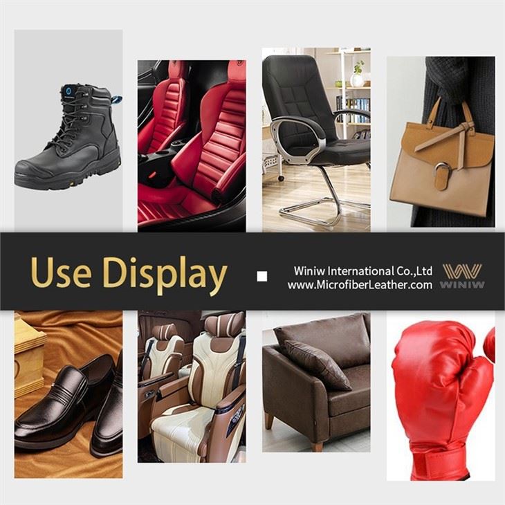 Eco Nappa Leather Upholstery Vinyl Material