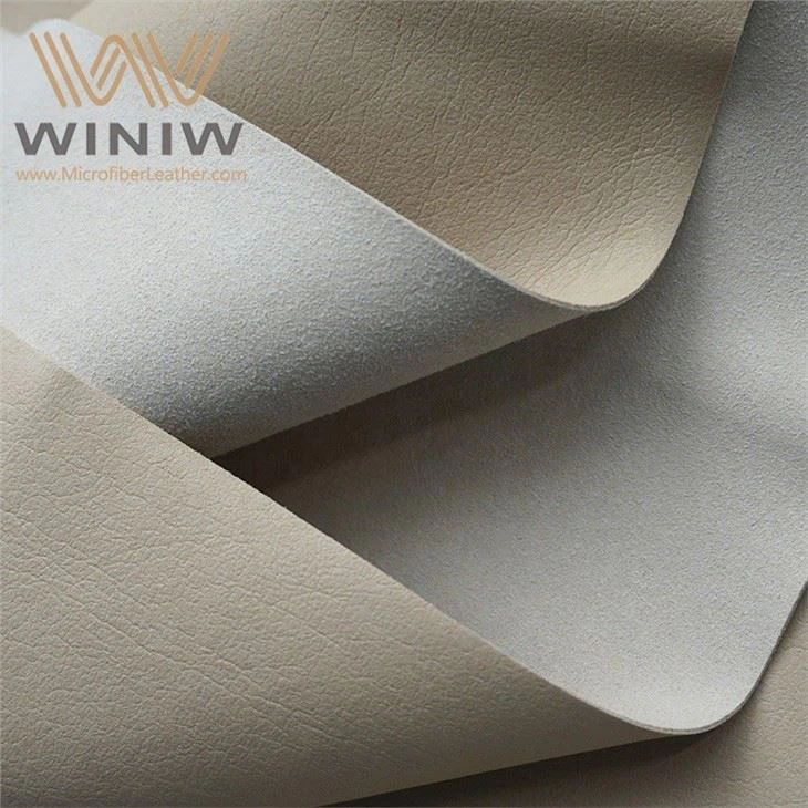 Kulit Kulit Babi Pu Microfiber Buatan Tangan Untuk Lapik Kasut