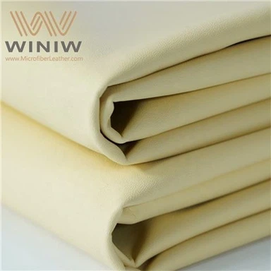 0.6mm-1.2mm Kulit Tiruan Nilon Timbul Pu