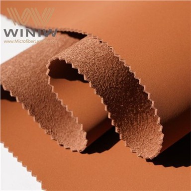 Kulit Tiruan Microfiber Mesra Alam Untuk Fabrik Upholsteri