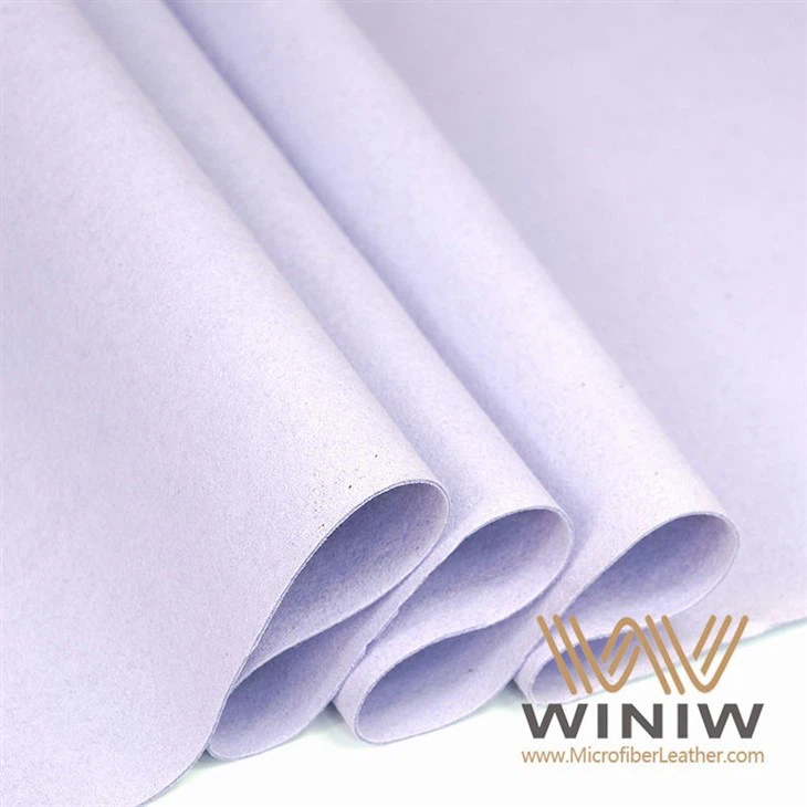 Comfortable Suede Micro Synthetic Leather Packing Material For Stand Display