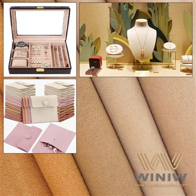 0.5mm Micro Suede Vinyl Fabric Untuk Bahan Pembungkusan