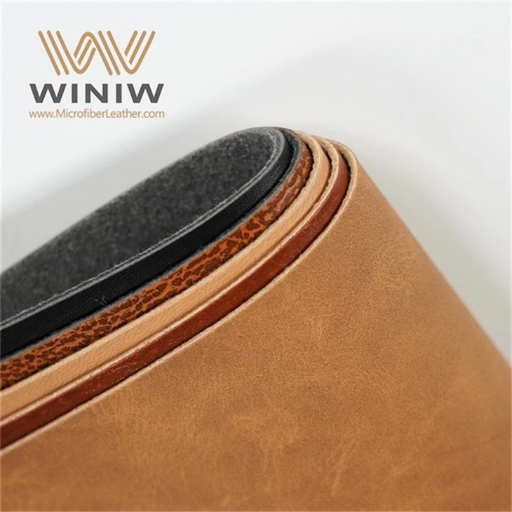 High-end Imitation PVC Fabric Synthetic Leather For Tags