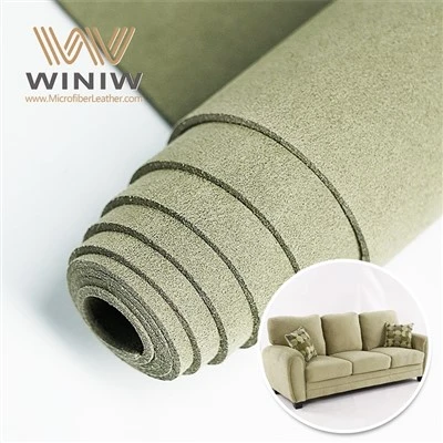 Fiber Mikro Kulit Suede Ultrasuede Vegan Mewah Untuk Sofa