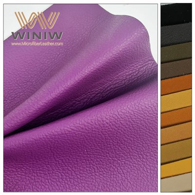 0. 6mm Abrasion Resistance Cosmetic Full Grain Nappa Leather untuk Membuat Perlindungan Kotak Hadiah
