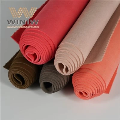 0.6mm Microfiber Ultra-Suede Fabrik PU Suede Automotive Material