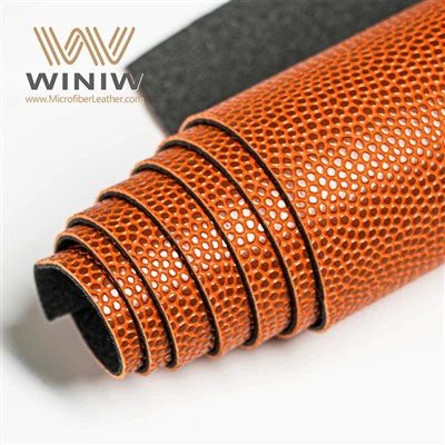 Bahan Tiruan PU Kulit Micro Fiber Colorfast Untuk Pakaian