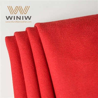 Bahan Kulit Suede Sintetik Micro Fiber Fleksibel Untuk Kasut