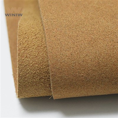 Suede microfiber tekstur lembut dan lentur untuk pakaian