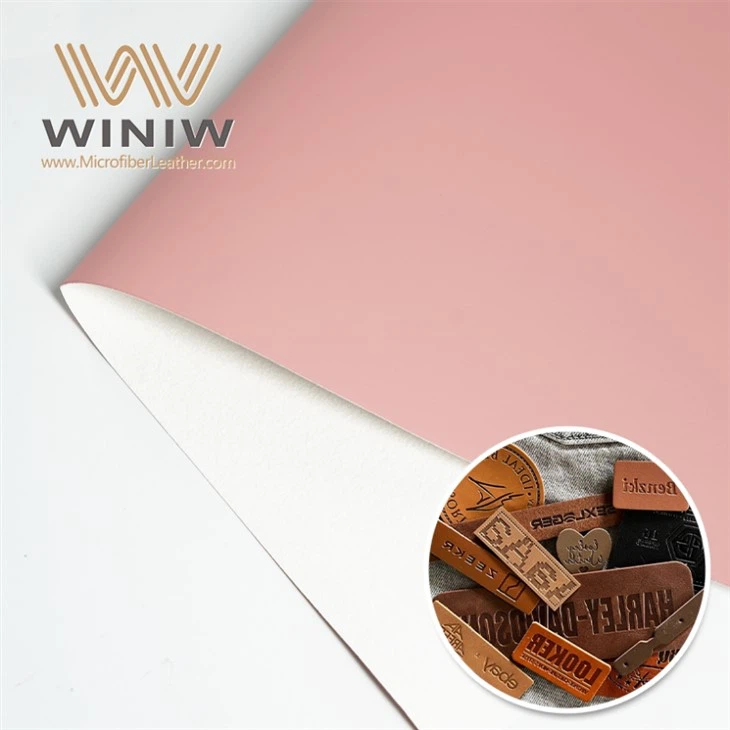 Pakai Kulit Label Tiruan Tahan Untuk Bahan Pembuatan Teg PU